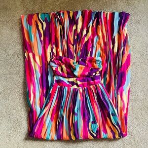 Flying Tomato Pleated Colorful Jump Suit